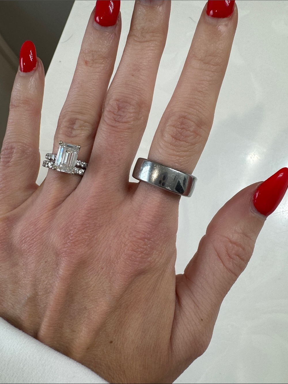 Oura Ring Gen 3 Silver Size 7